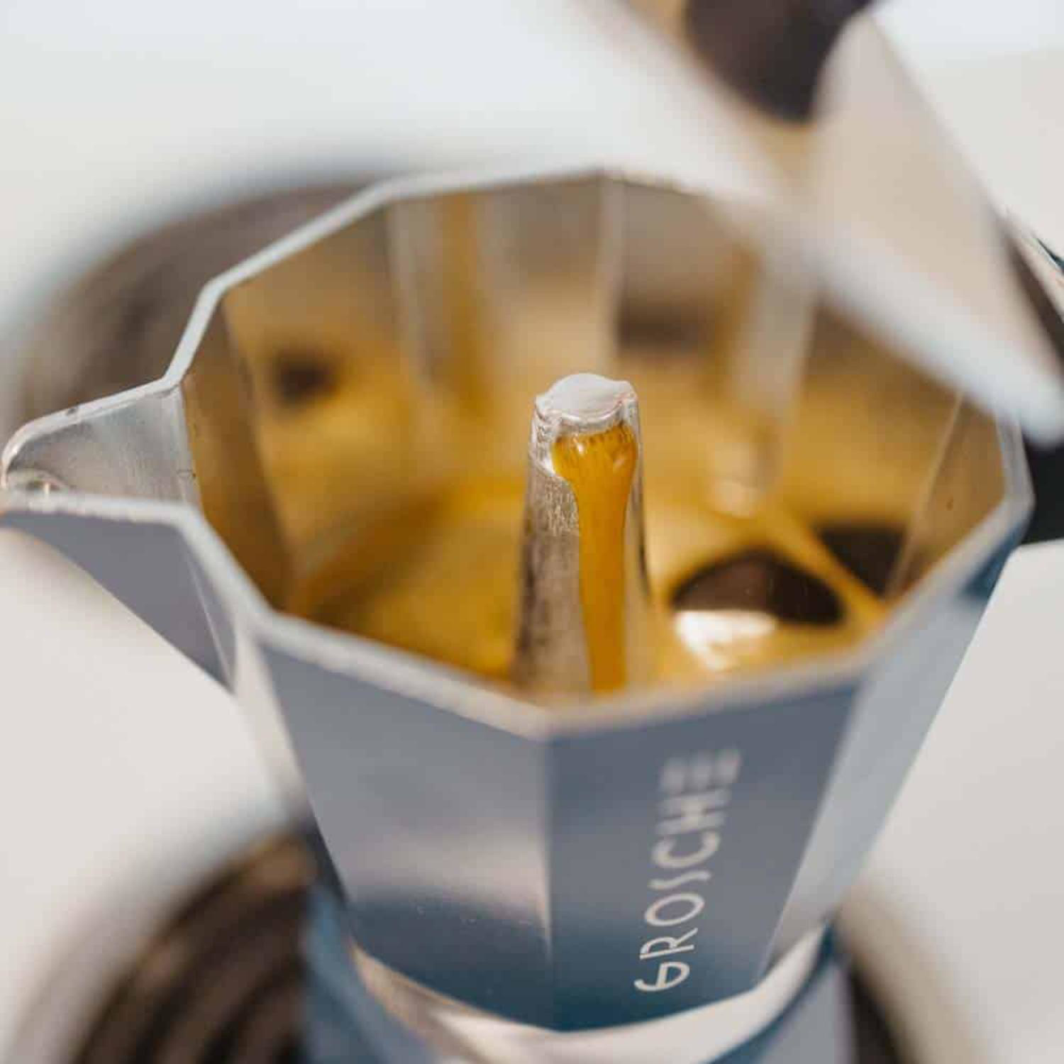 GROSCHE® MILANO 3 Cup Stovetop Moka Pot Espresso Coffee Maker 1