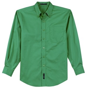 Men's Long Sleeve Oxford Button-Down Easy Care Shirts