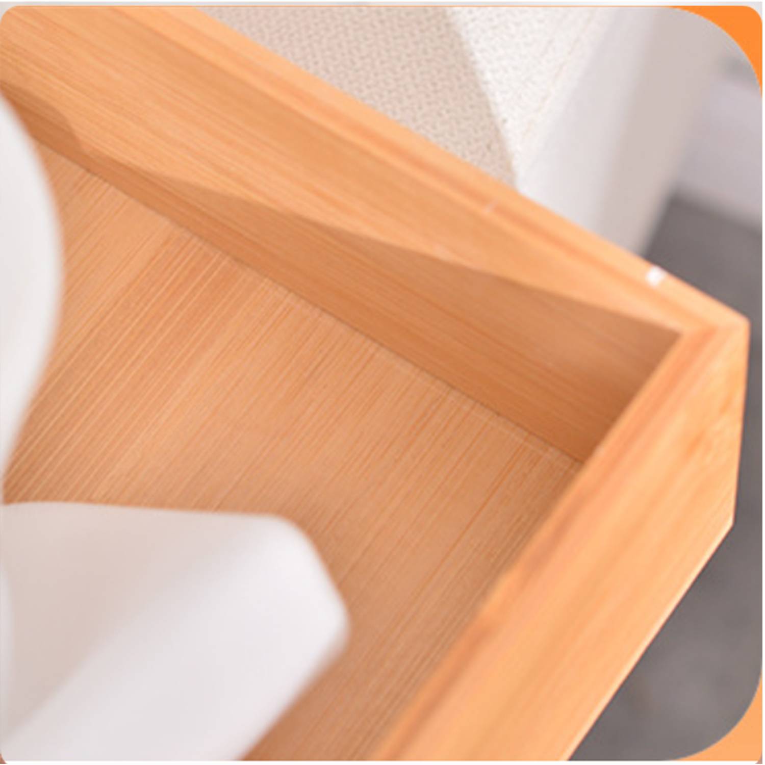 Wooden Anti Spill Couch Cup Holder Tray 6