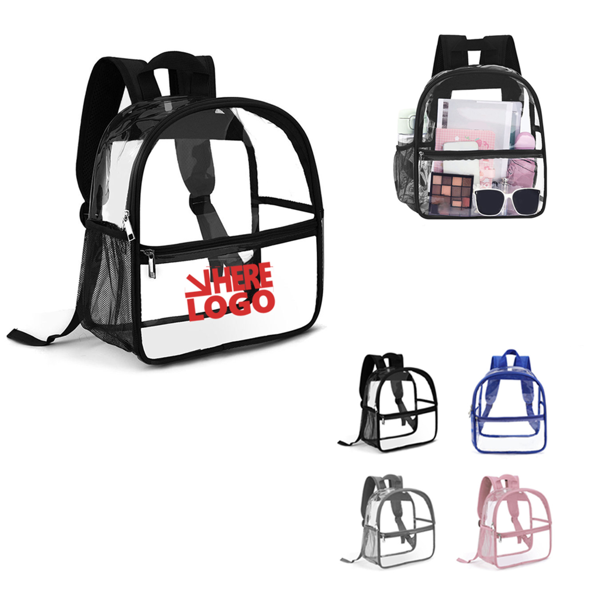 Clear Dual Shoulder Bag 2