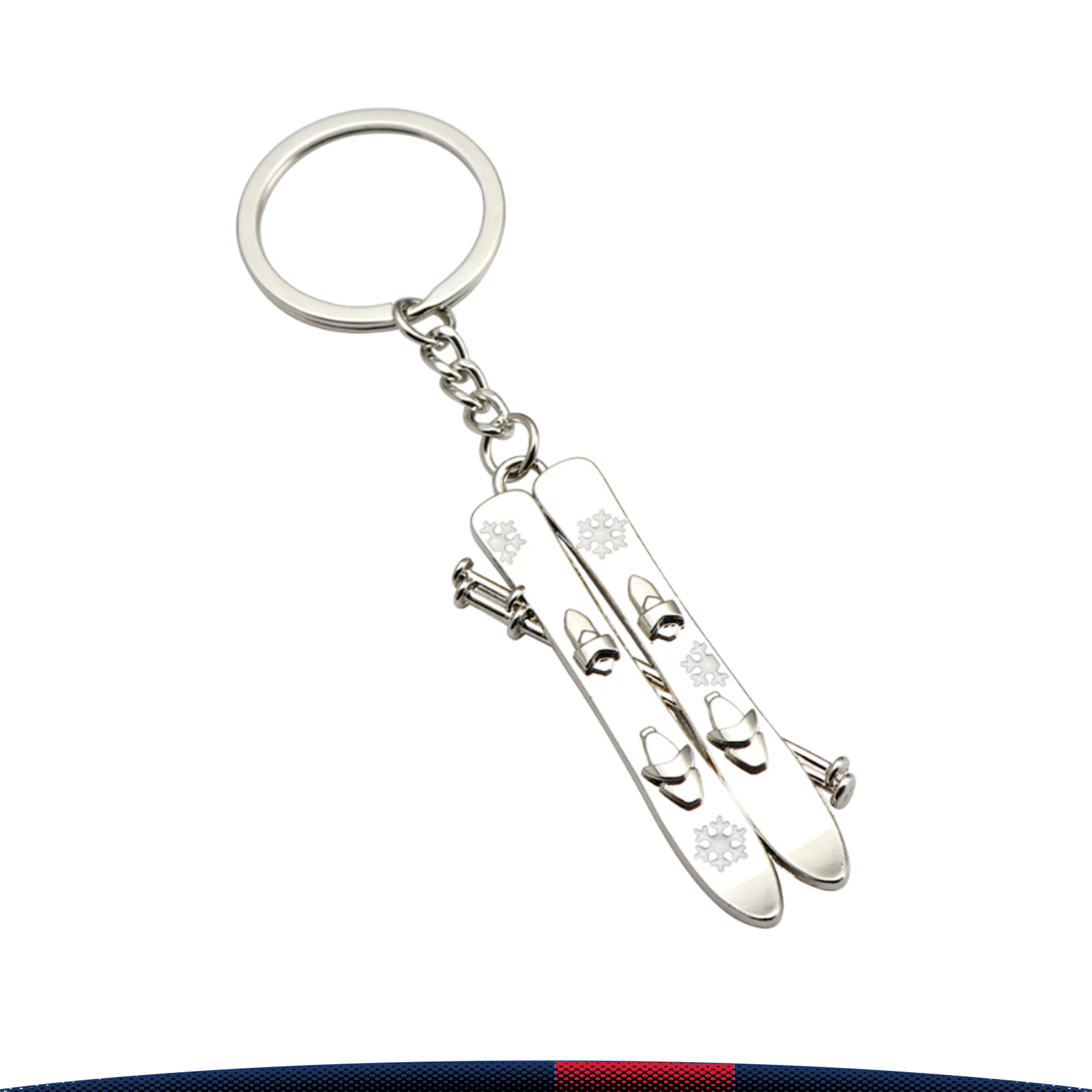 Snow Ski Key Chain 2