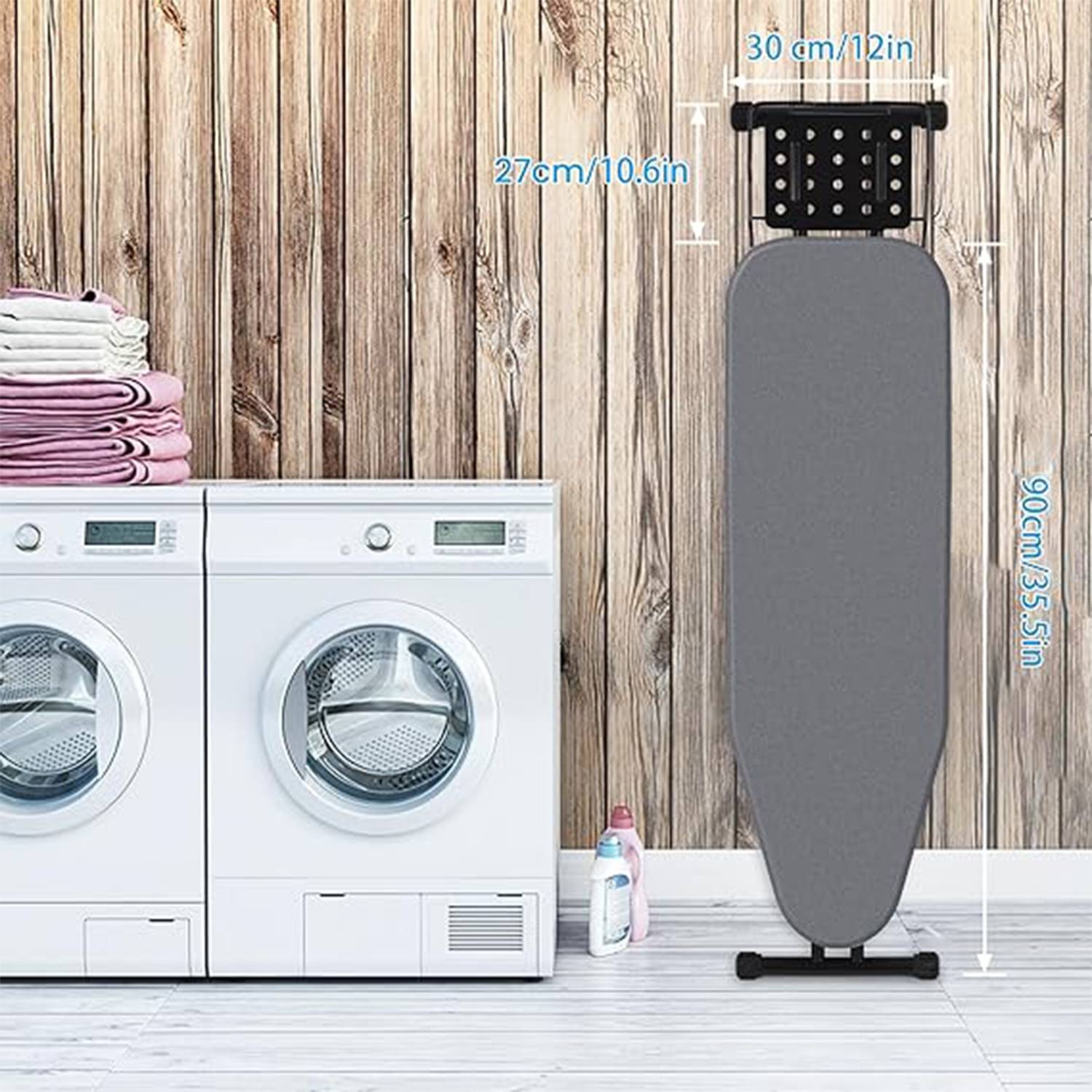 Ironing Board with Heat Resistant Cover 8