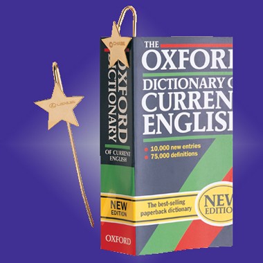 GOLD PLATED BRASS STAR BOOKMARKER 2