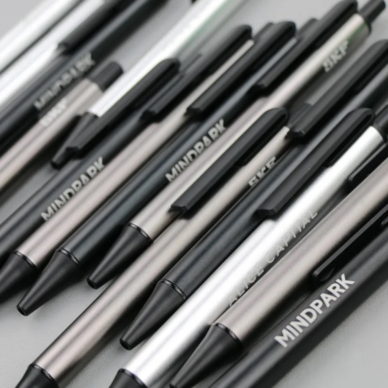 Retractable Click Metal Ballpoint Pens 2