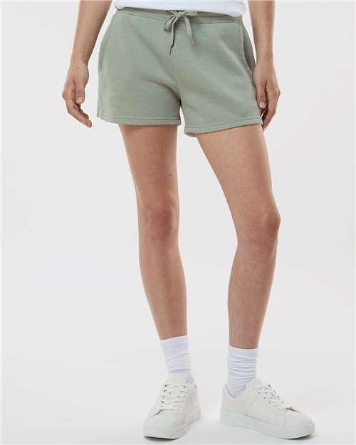 Women's Lightweight California Wave Wash Fleece Shorts - PRM20SRT 50
