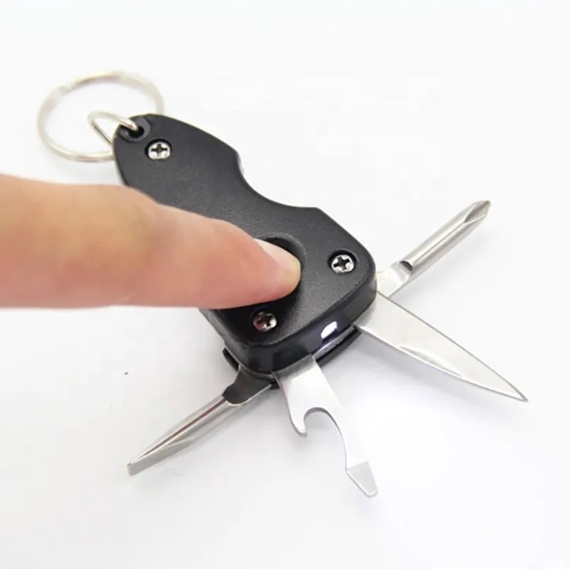 Outdoor Versatile Tactical Key Chain Tool 3