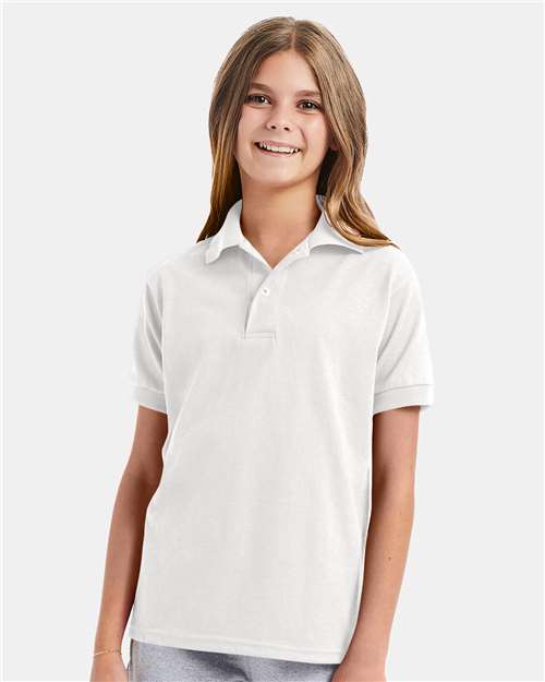 Youth EcoSmart® Jersey Polo - 054Y 50