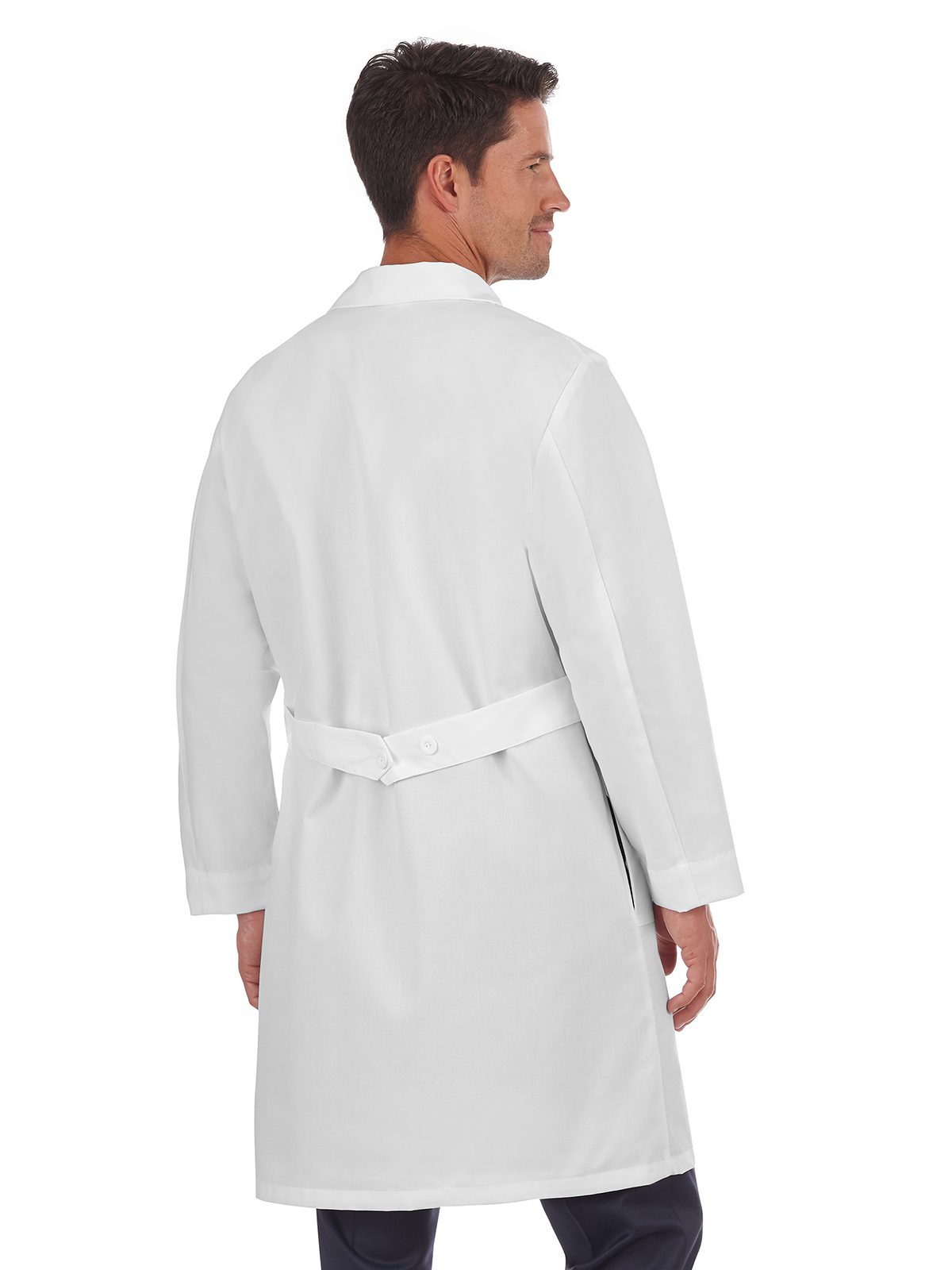 Meta Labwear - Unisex Four-Pocket 40" Full-Length Classic Lab Coat 2