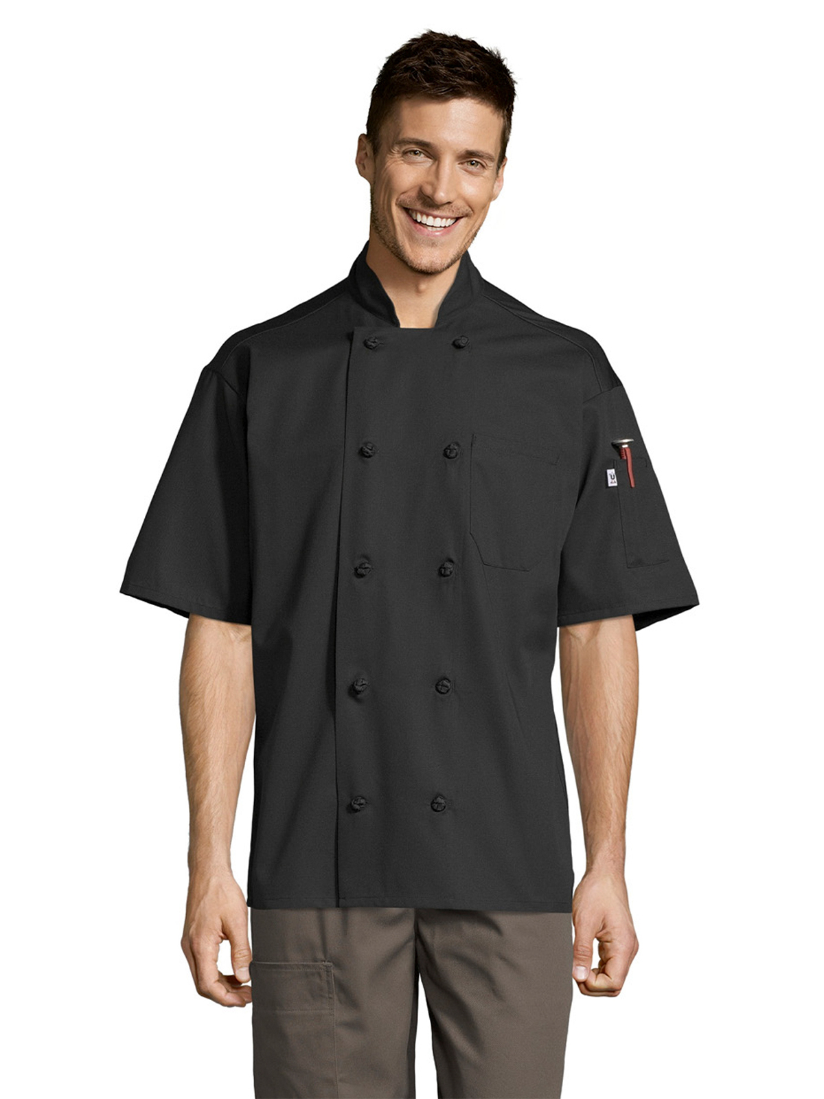 Uncommon Chef - Unisex Reinforced Bar Tacking Chef Coat 1