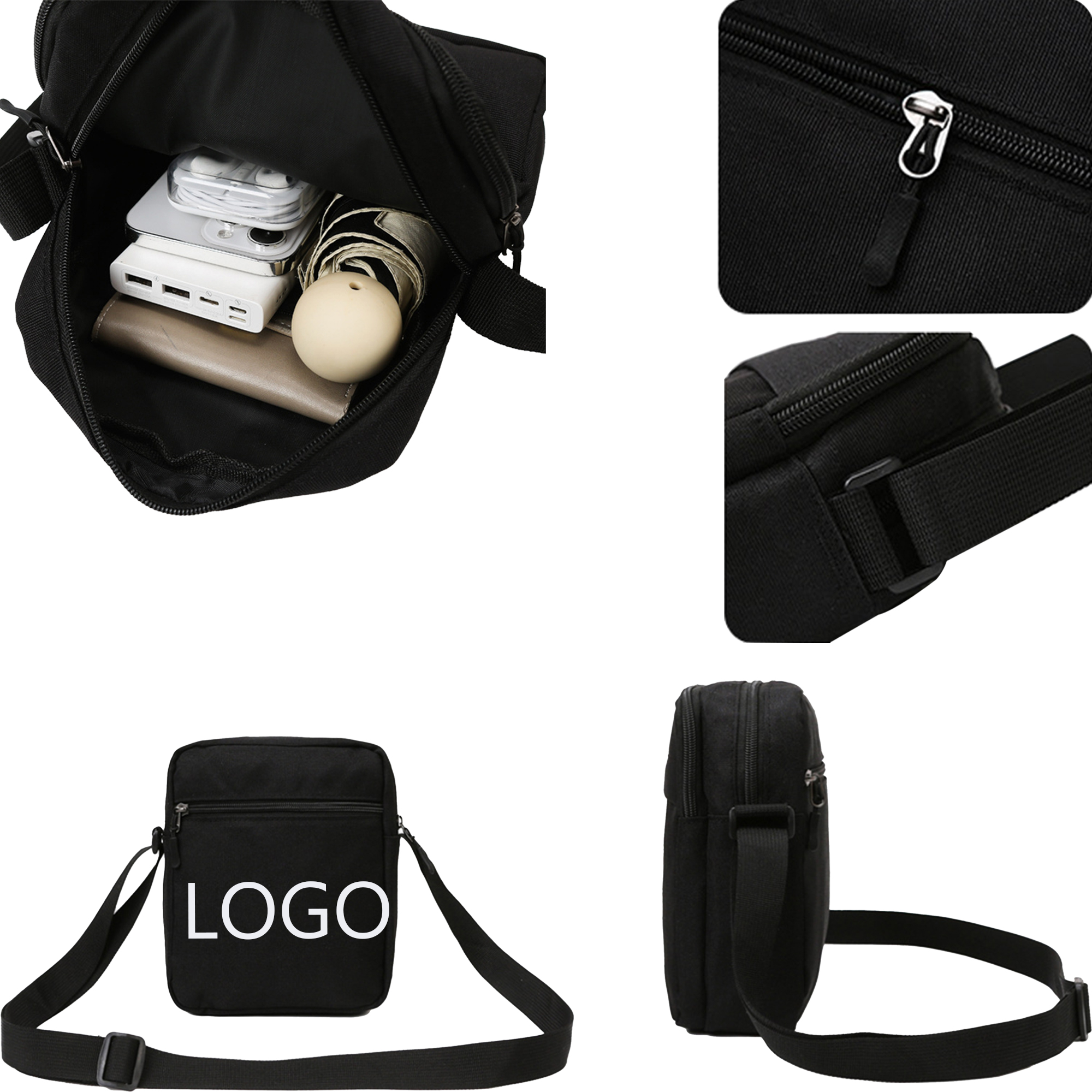 Multi-compartment Crossbody Bag 4