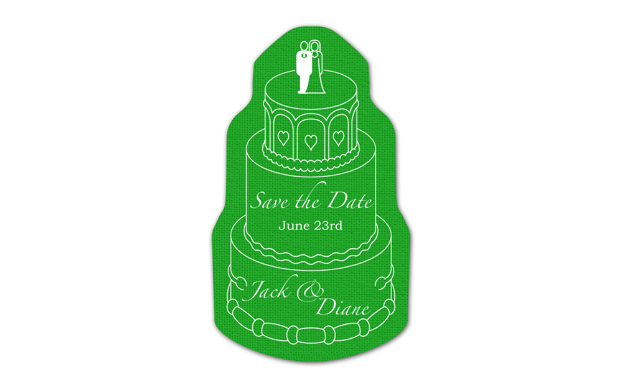 Wedding Cake Vinyl Jar Opener 11