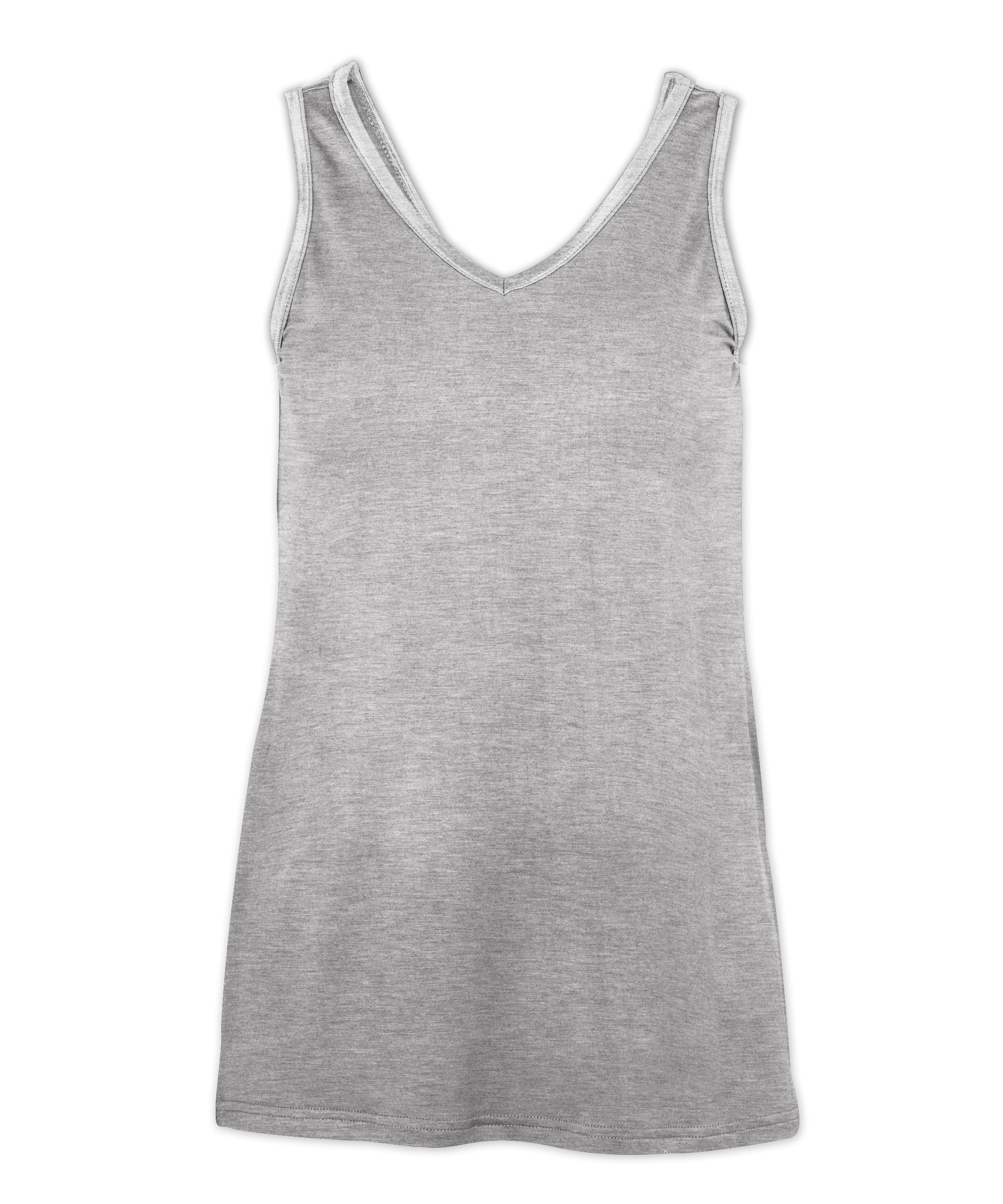 BOXERCRAFT WOMEN'S BAMBOO V-NECK TANK 5