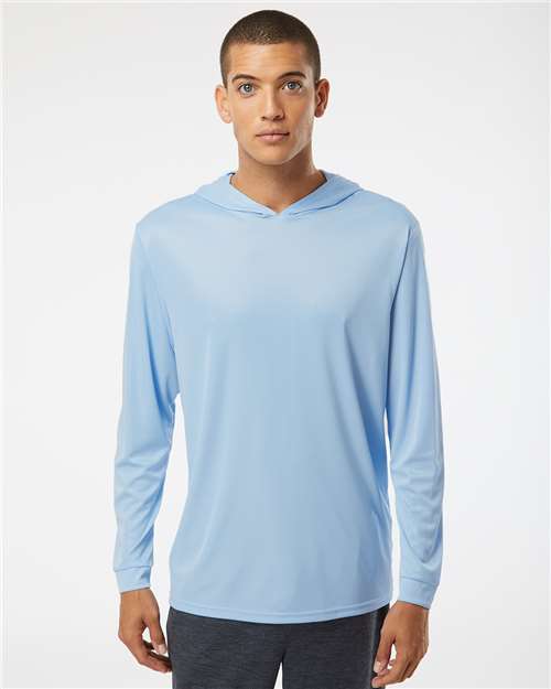 Unisex Bahama Performance Hooded Long Sleeve T-Shirt - 220 16