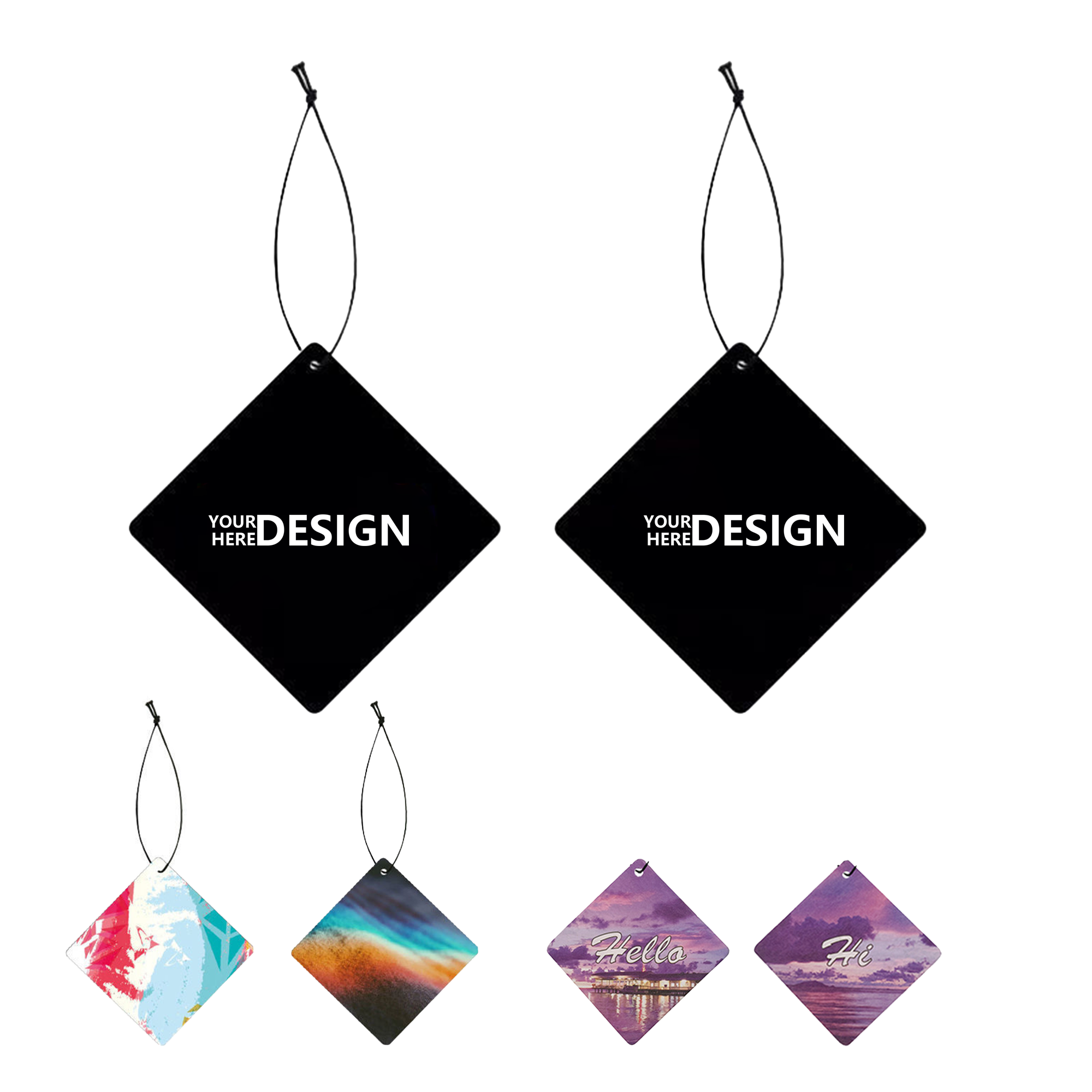 Custom Size Shape Paper Air Freshener 2