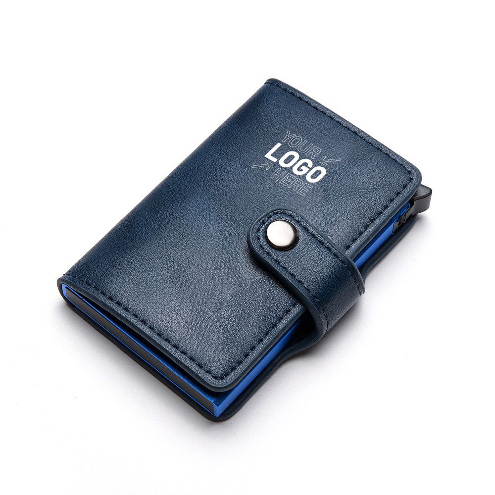 Front Pocket Minimalist Leather Slim Wallet RFID BlockingFro 3