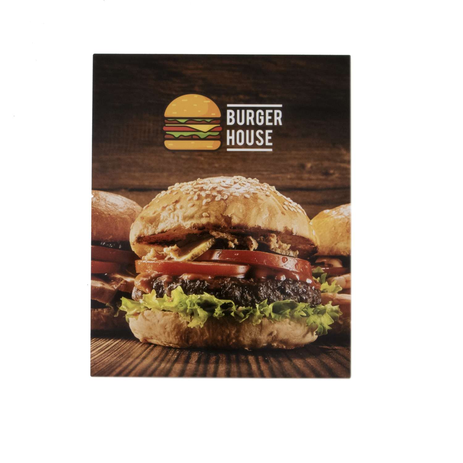 16"W X 20"H Glossy Aluminum Print with Shadow Mount