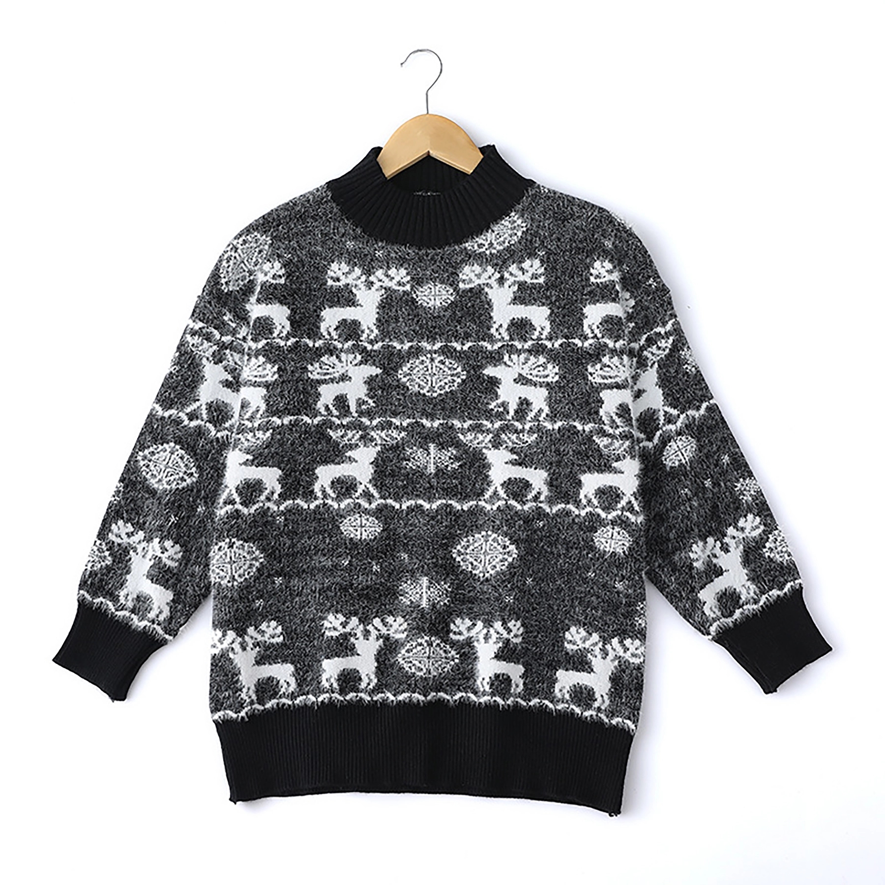 Custom Knit Christmas Sweater, custom hoodie or sweatshirt with logo imprint 2