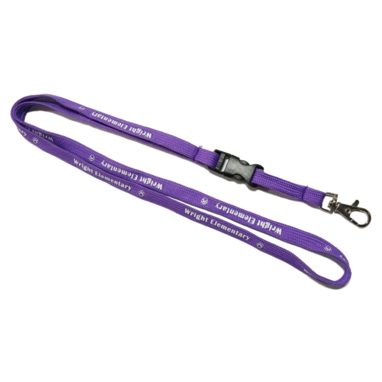 Tube Lanyards with detectable Buckle 1