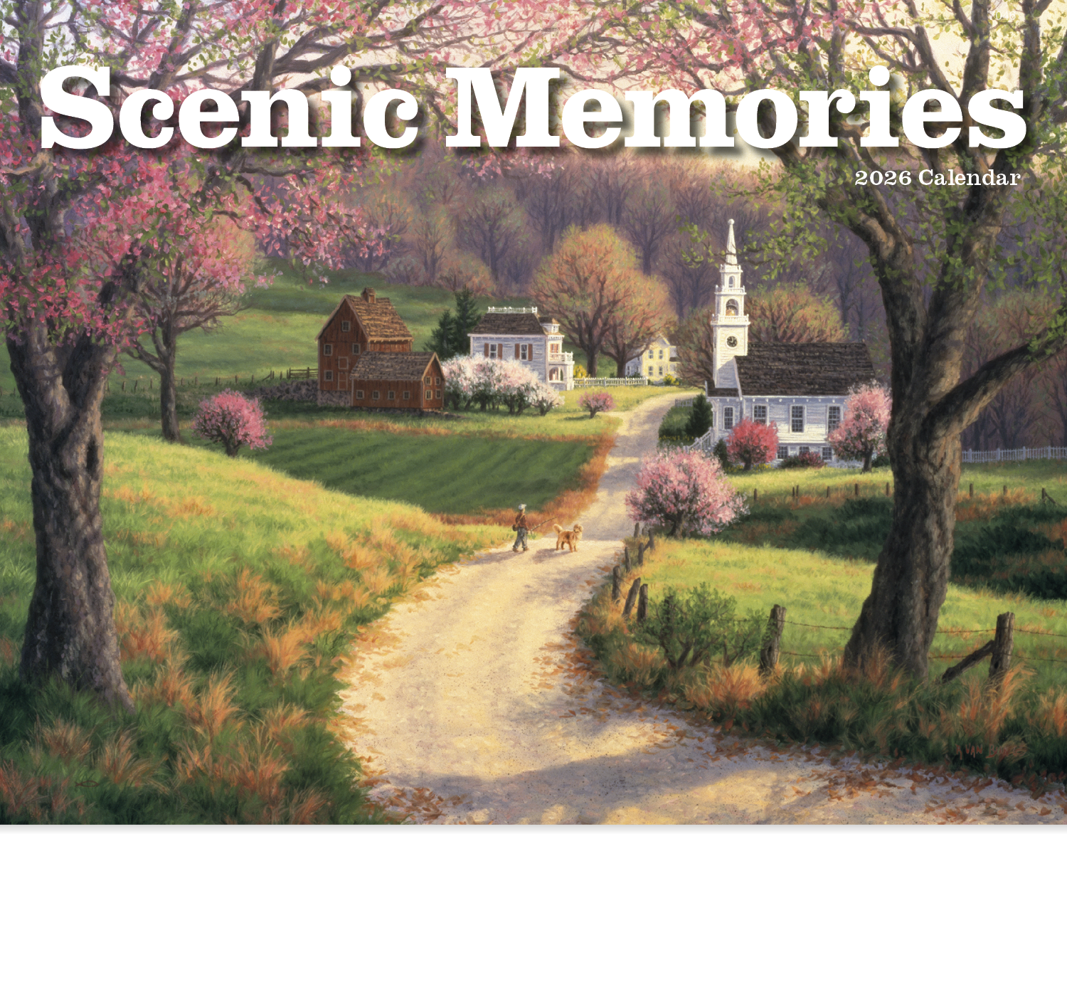 Good Value™ Scenic Memories - Stapled Calendar 28