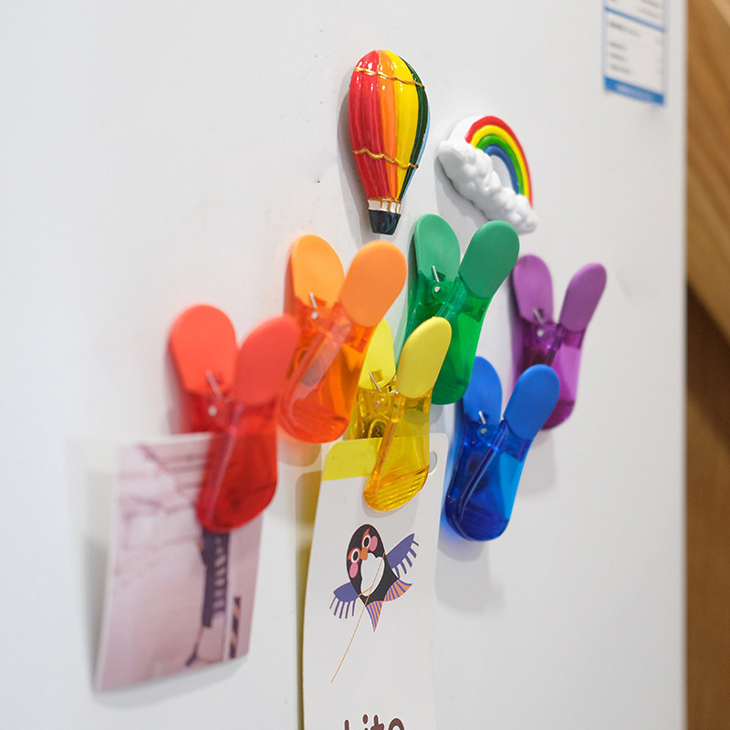 Food Chip Snack Bag Sealing Clips with Refrigerator Magnet 2