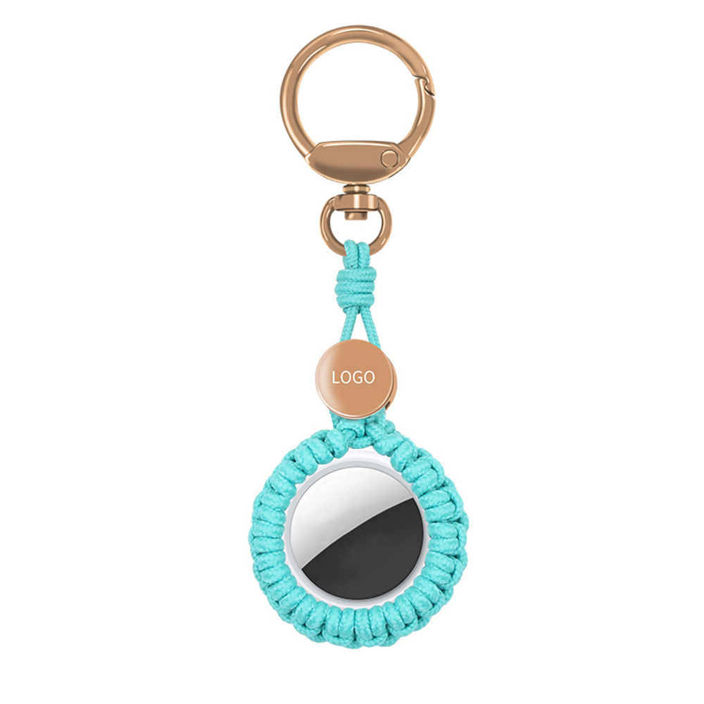 Case Keychain for Apple Airtag Holder Dog Tag Clip Key Ring 5