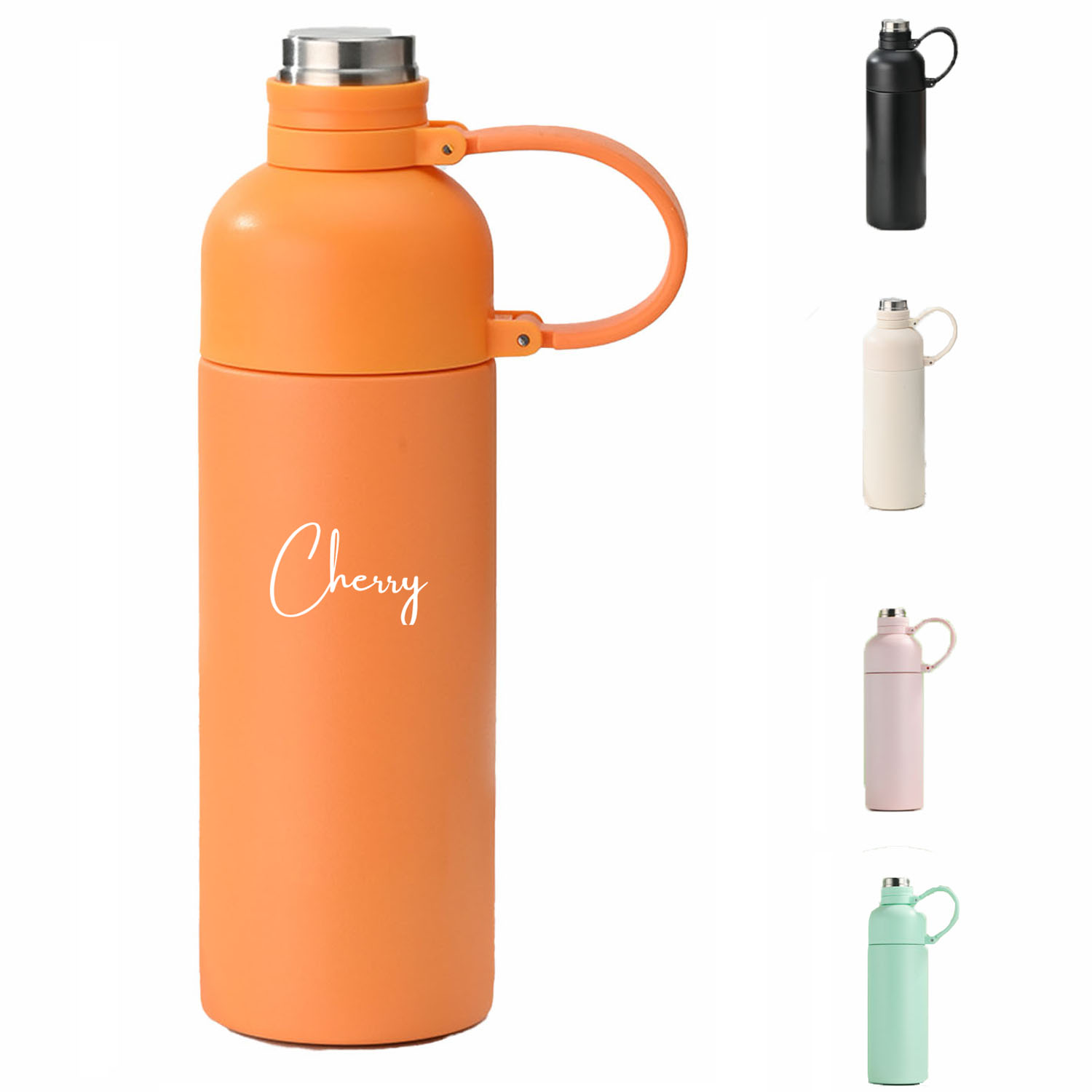 16.9 oz Silicone rope stainless steel insulated cup
