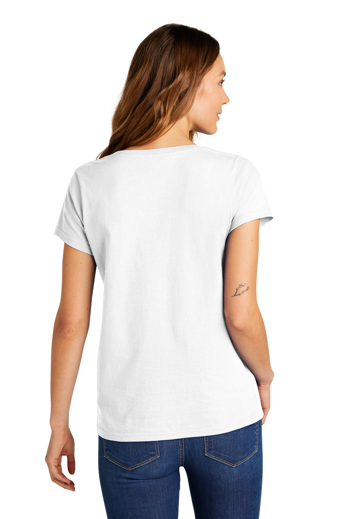 District Women's The Concert Tee V-Neck DT5002 39