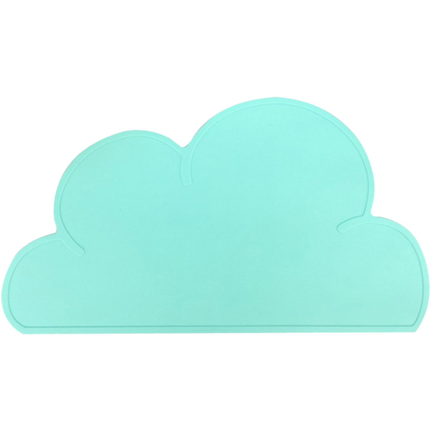Kids Cloud Shaped Silicone Placemat 10