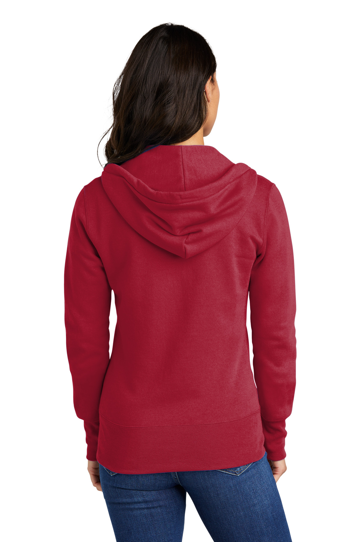 Port & Company® Women's Core Fleece Full-Zip Hooded Sweatshirt 17