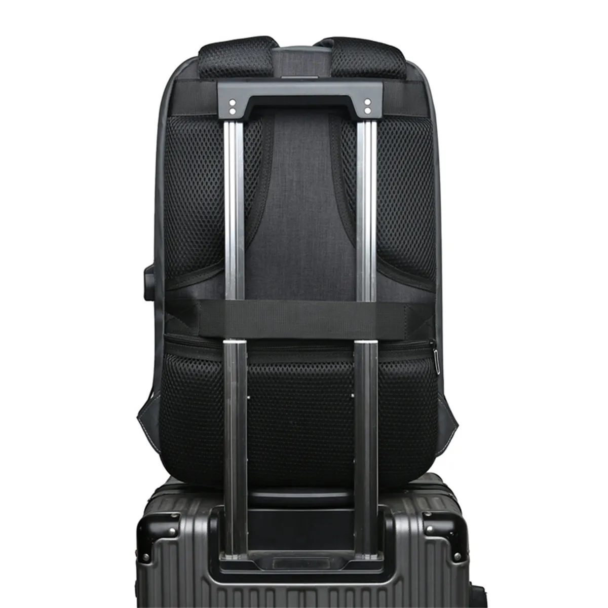 Waterproof 15.6 Inch Laptop Backpack with USB Charging Port 3