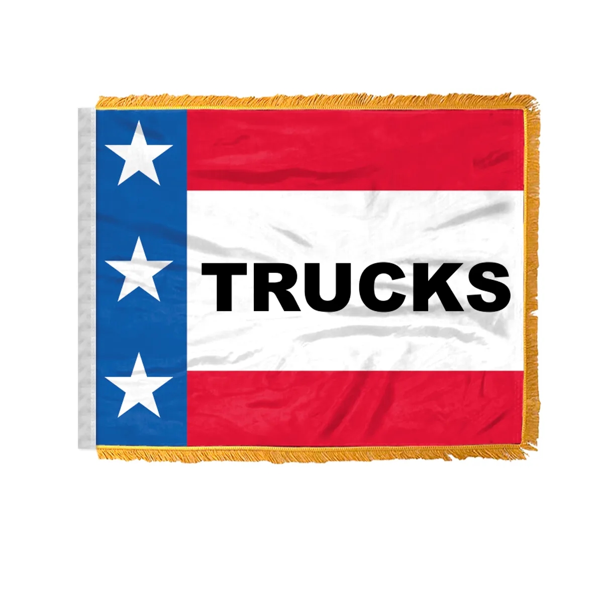 12" x 18" Patriotic Message Antenna Flag 9