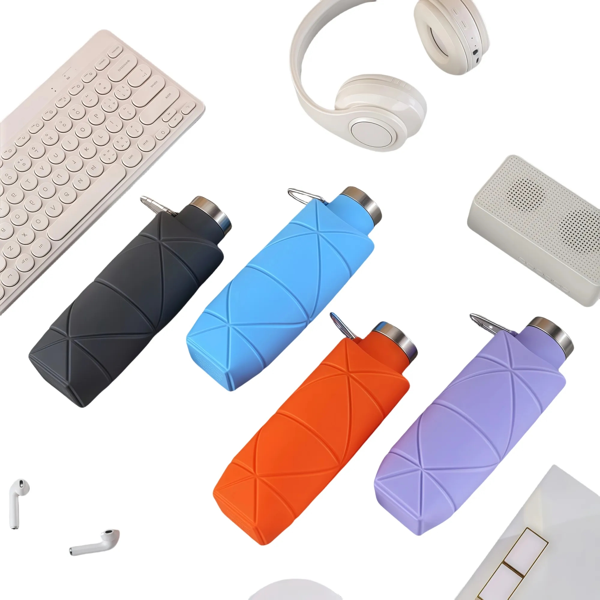 23oz Eco-Friendly Collapsible Water Bottle 7