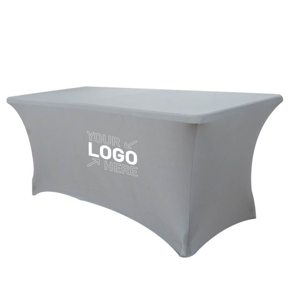 6ft Tablecloth Rectangular Spandex Table Cloth Fitted Cover 10