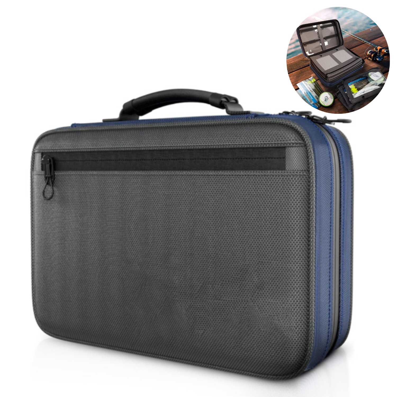 Waterproof Multifunctional Nylon Fishing Tackle Storage Bag 6