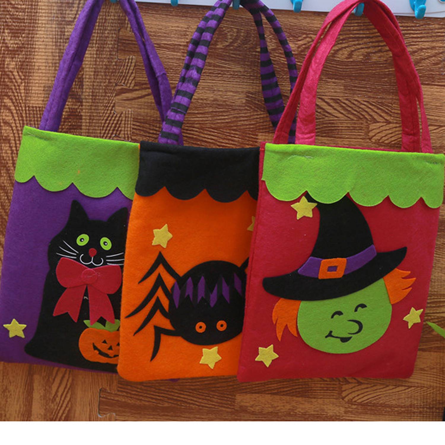 Halloween Bat Children's Gift Handheld Non Woven Bag 2