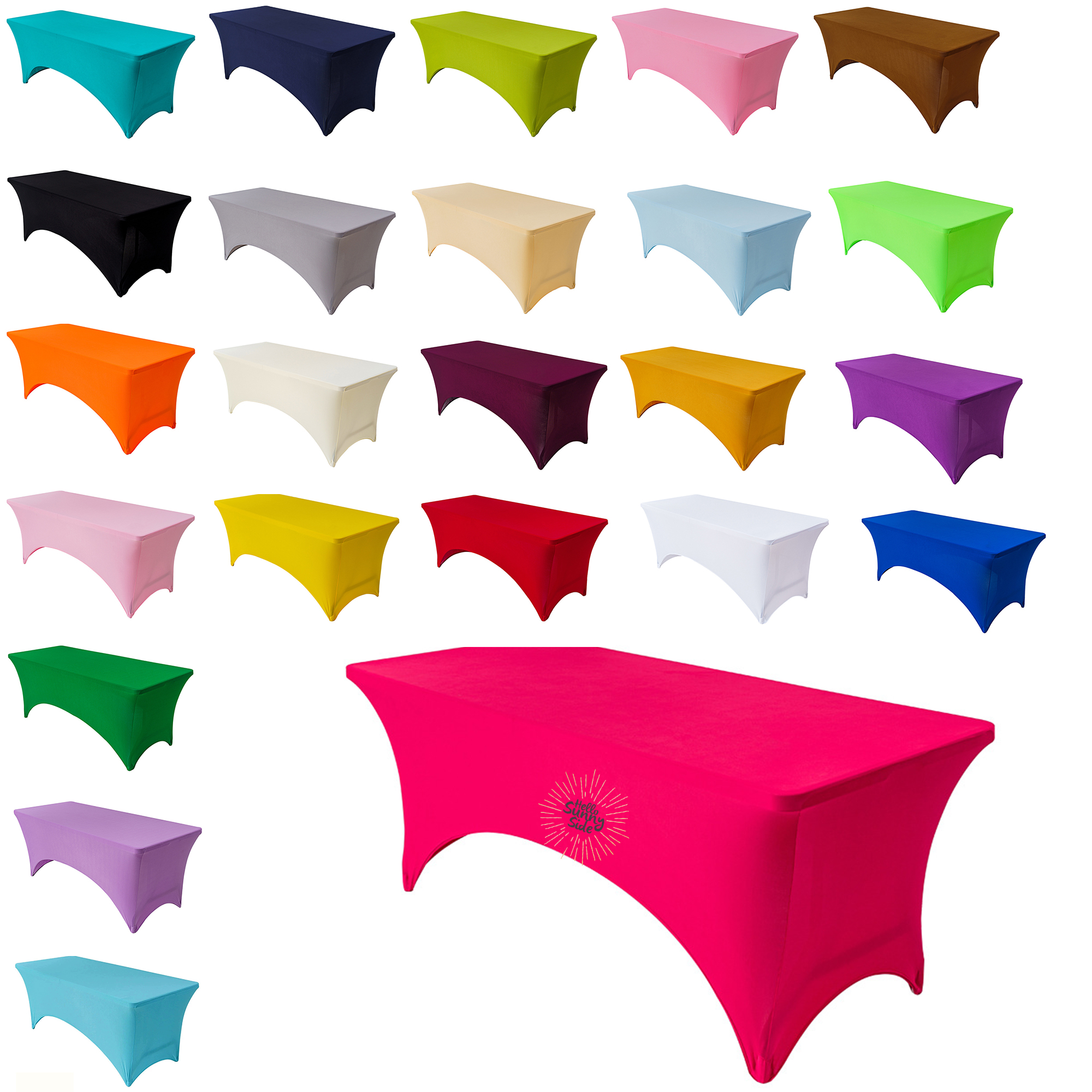 4FT Smooth Drape Spandex Cover Table Cover 3