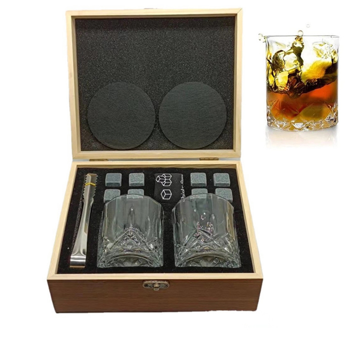Whiskey Glasses Gift Set 4