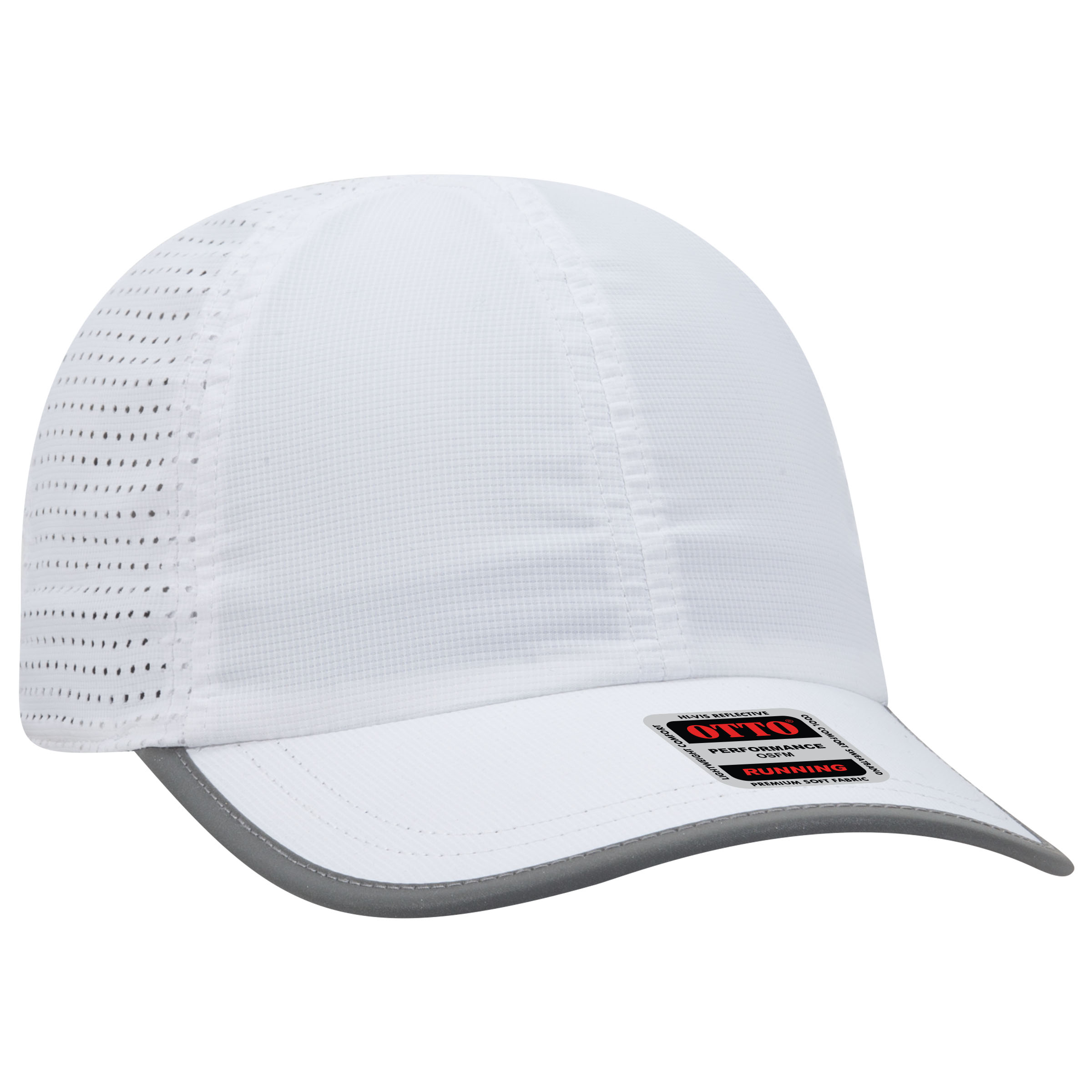 OTTO CAP Reflective 6 Panel Running Hat 24