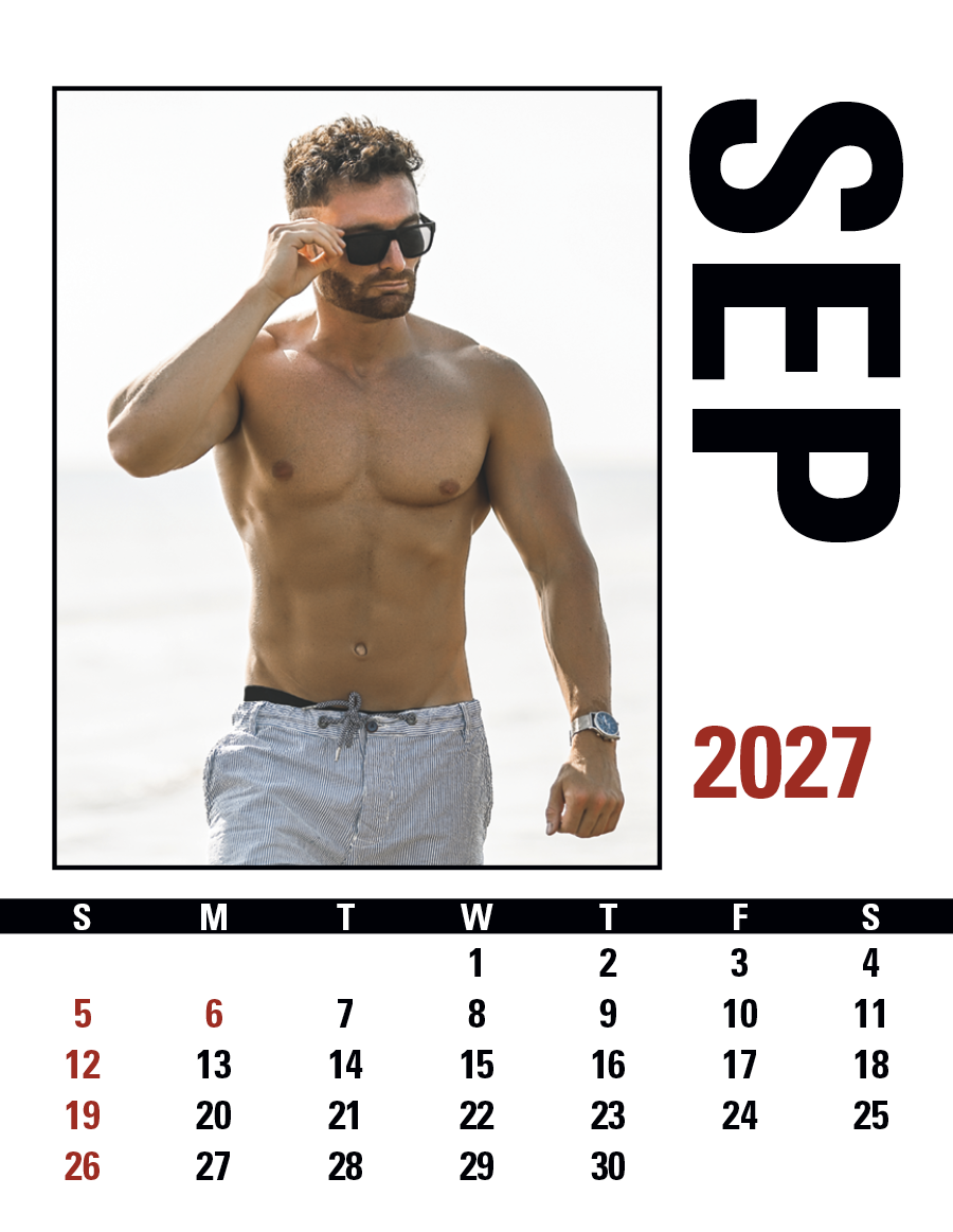 Triumph® Calendars Press-N-Stick Male Call Calendar 47