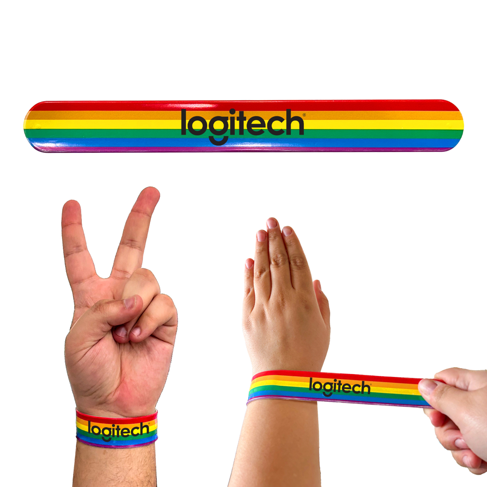 Rainbow Slap Bracelet