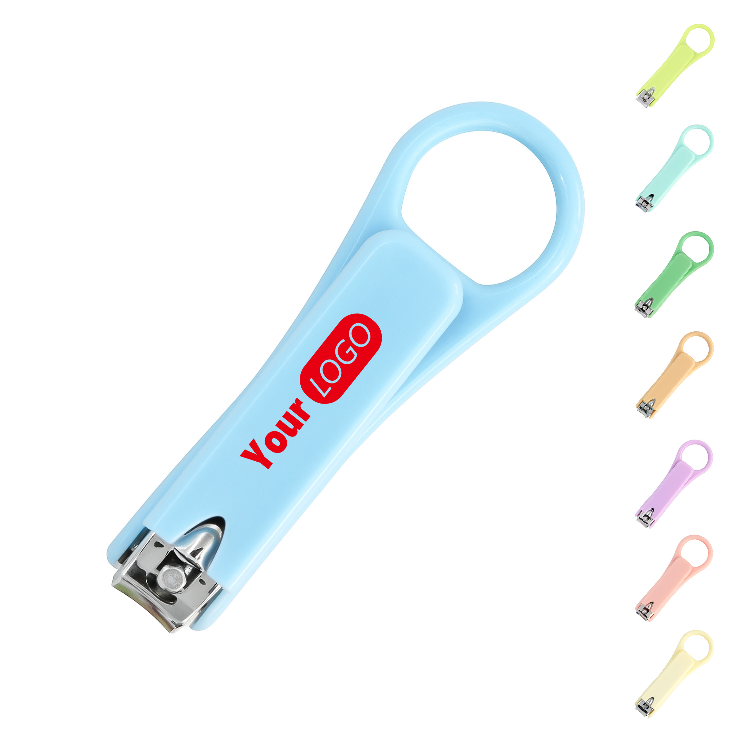 Ergonomic Plastic Handle Nail Clipper 10