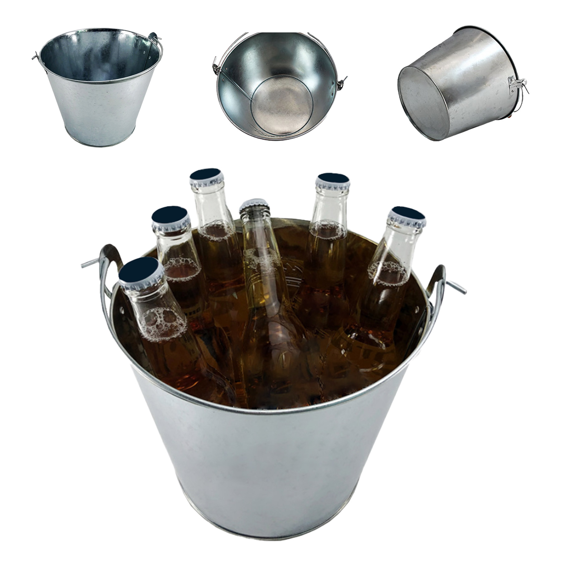 5L Portable Ice Bucket With Handle 2