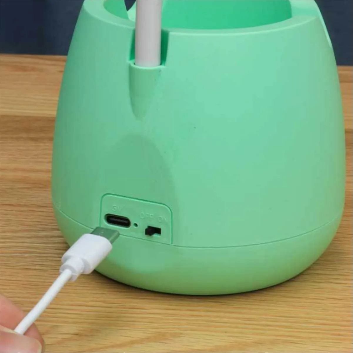 USB Rechargeable LED Desk Lamp With Pen Holder 6