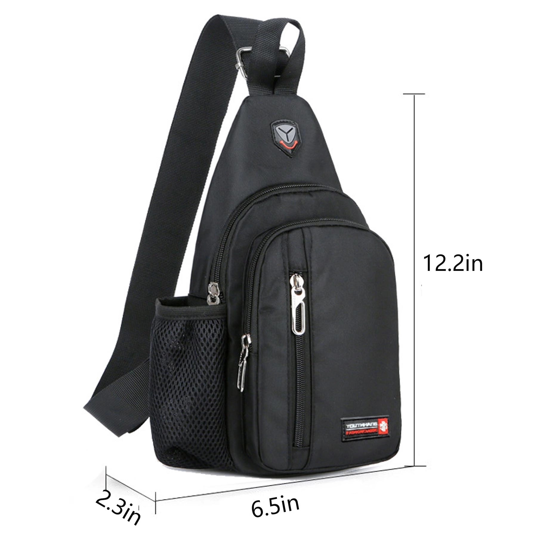 Sling Backpack With Earphone Hole 4