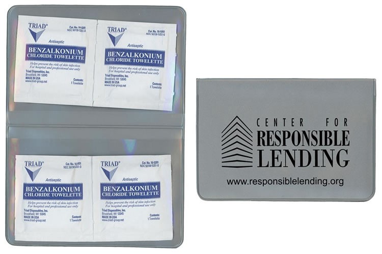 Hand Sanitizer BZK Towelette Kit 19