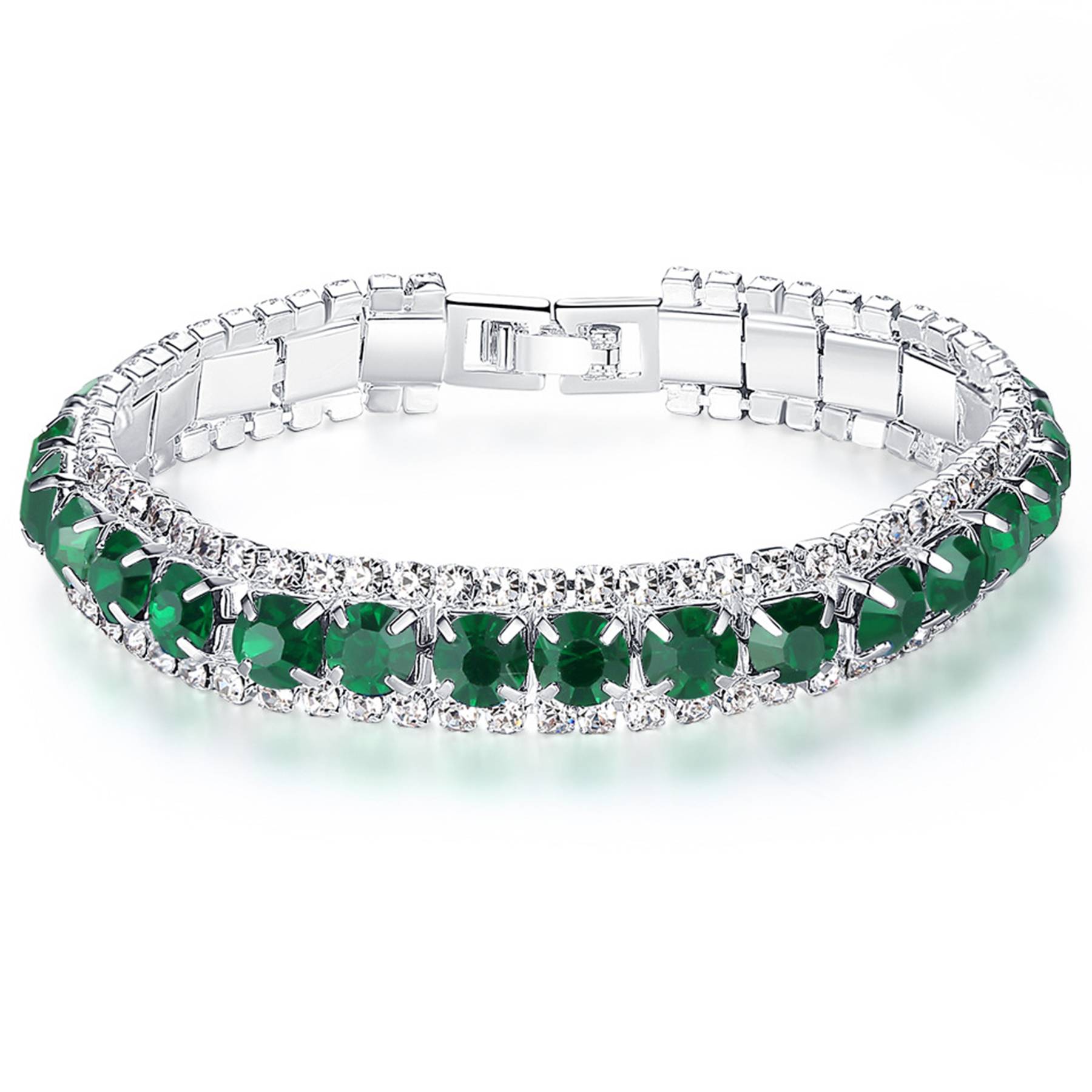 Alloy A high-quality crystal bracelet 7