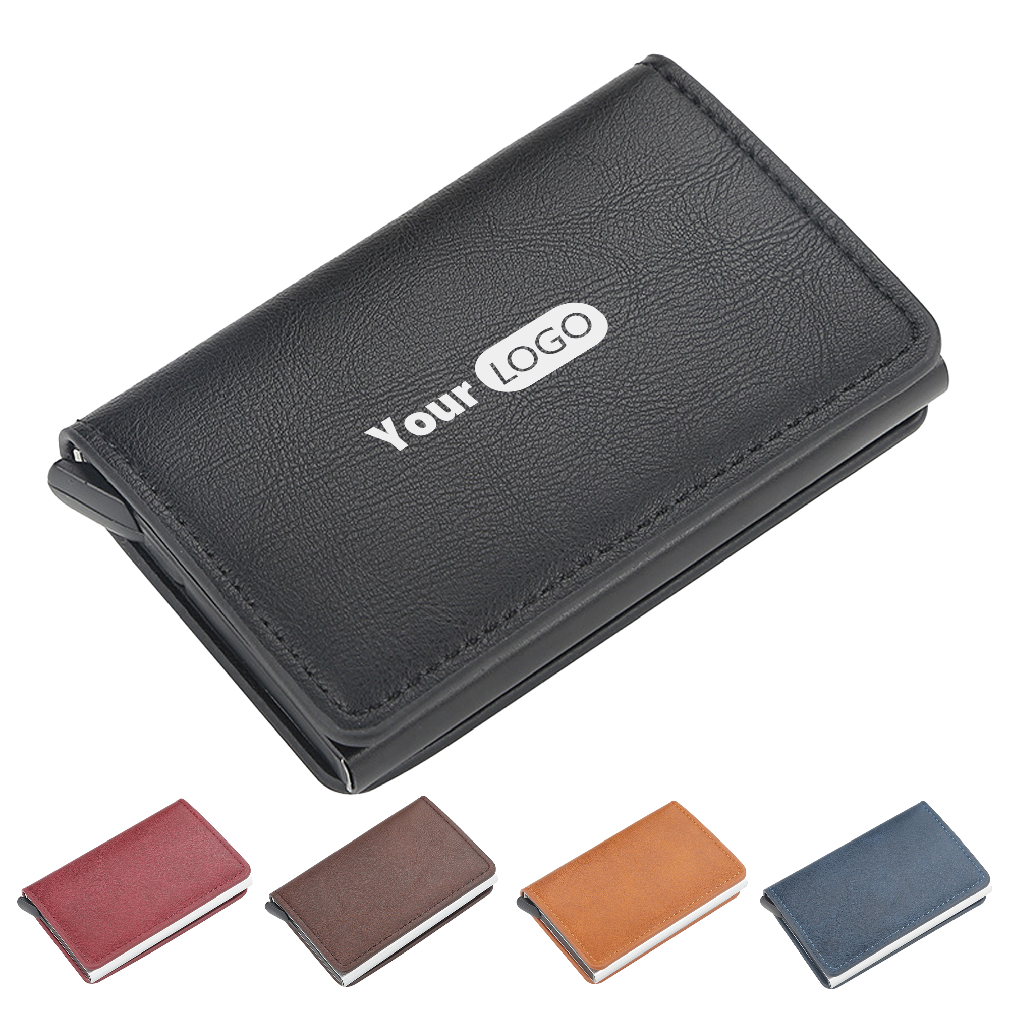 Pu Credit Card Id Holder 6