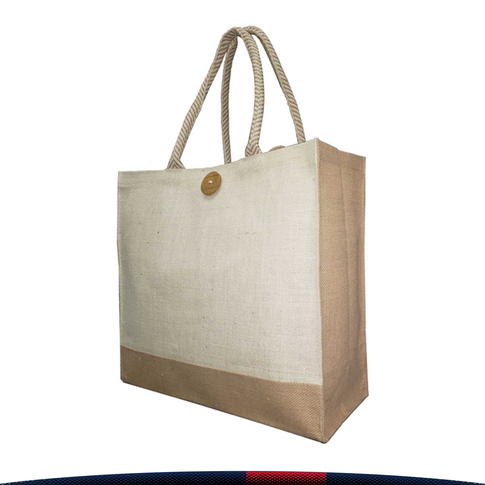 Burno Laminated Jute Tote Bag 5