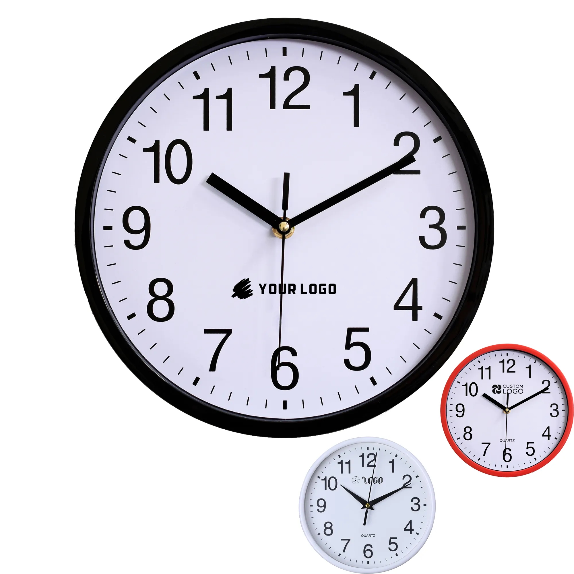 10" Silent Quartz Decorative Quartz Wall Clock 1