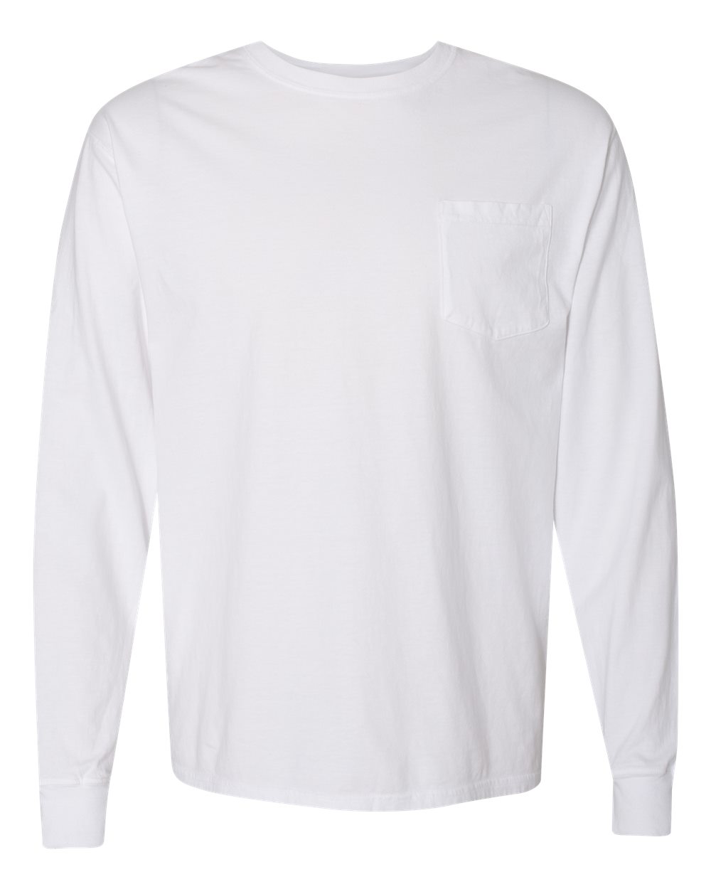 Unisex Garment-Dyed Long Sleeve T-Shirt With a Pocket - GDH250 87